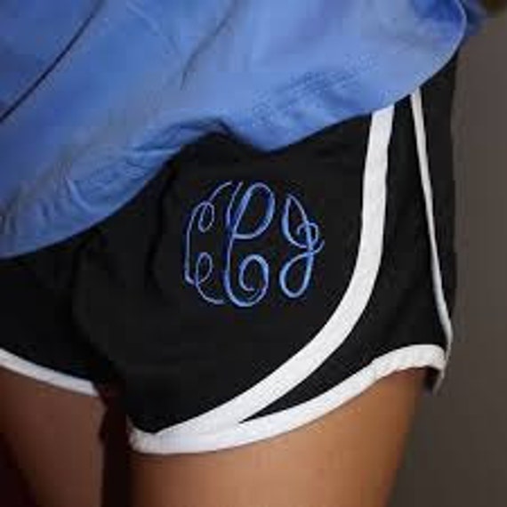 Monogrammed Athletic Shorts