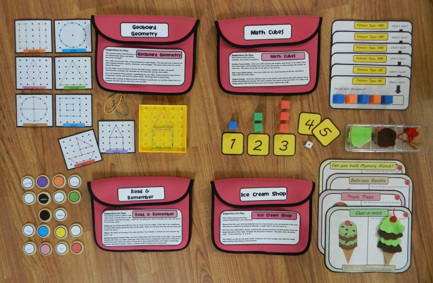 busy bags set for 4 year old busy bag set for by AppleSeedsOrchard