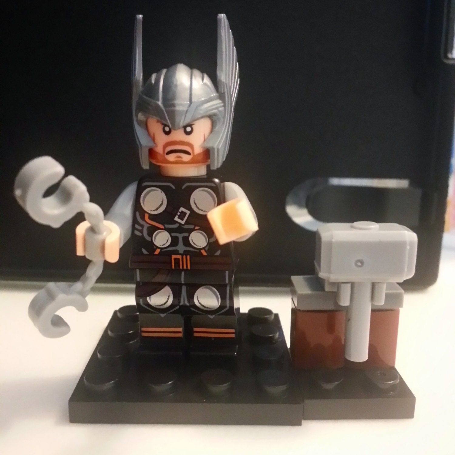 lego custom thor hammer