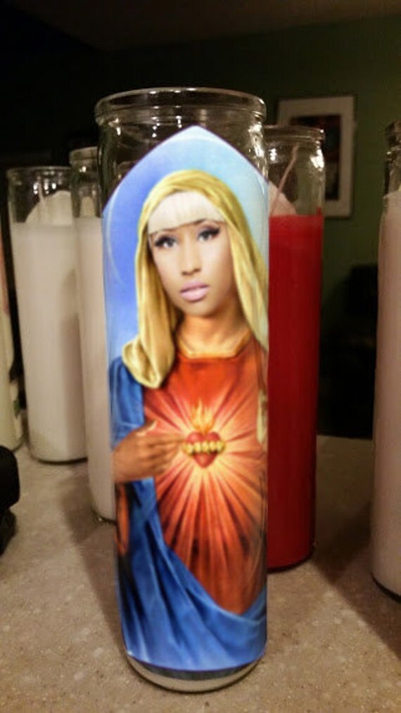 Nicki Minaj Saint Candle Nicki the Ninja