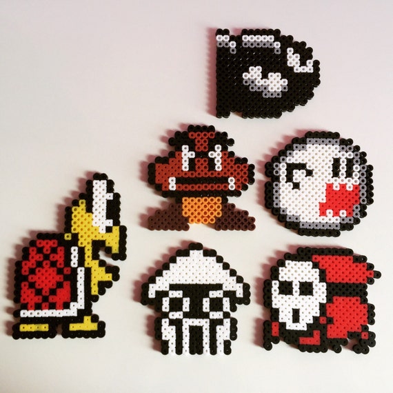 Items similar to Super Mario Bros Enemies: Koopa, Shy Guy, Boo, Billet ...