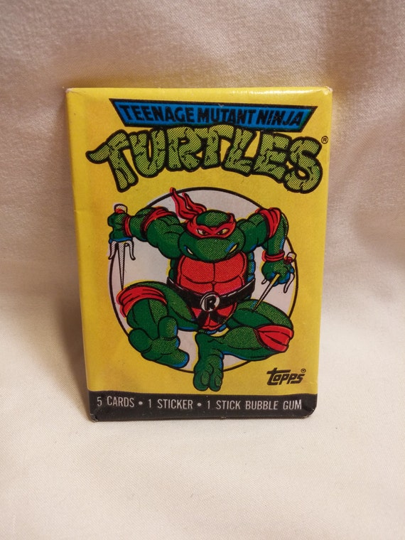 Topps 1989 Teenage Mutant Ninja Turtles TMNT by ThriftbyMail