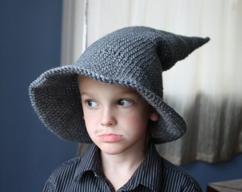 Handmade Crocheted Wizard Hat - made to order
