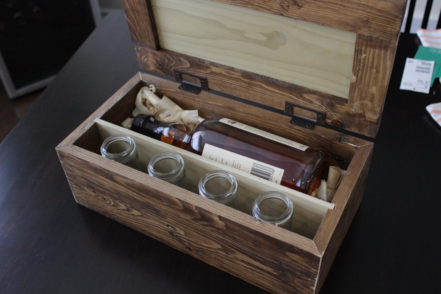 Ящик для алкоголя деревянный