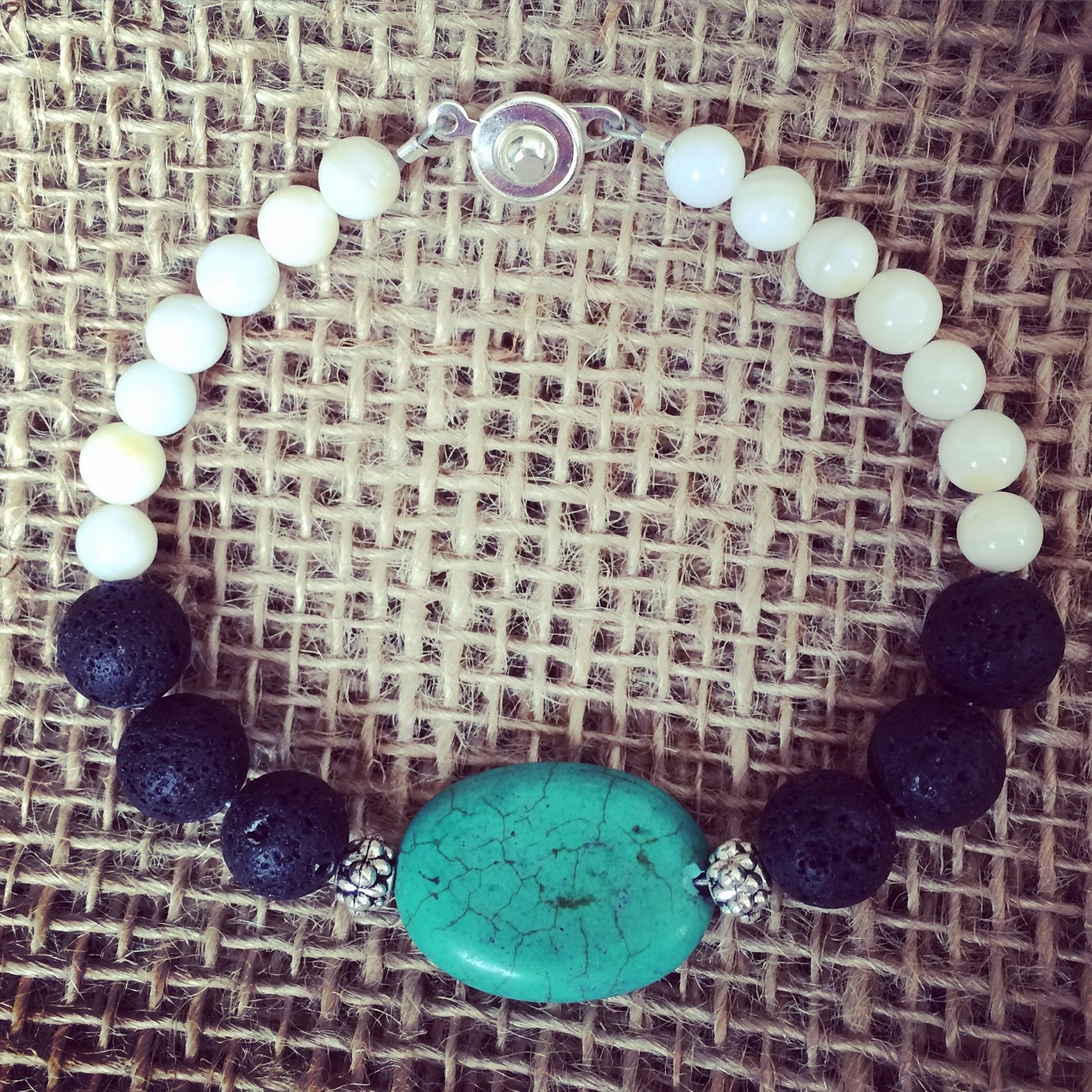 Essential Oil Diffuser Bracelet by LIVessentially on Etsy