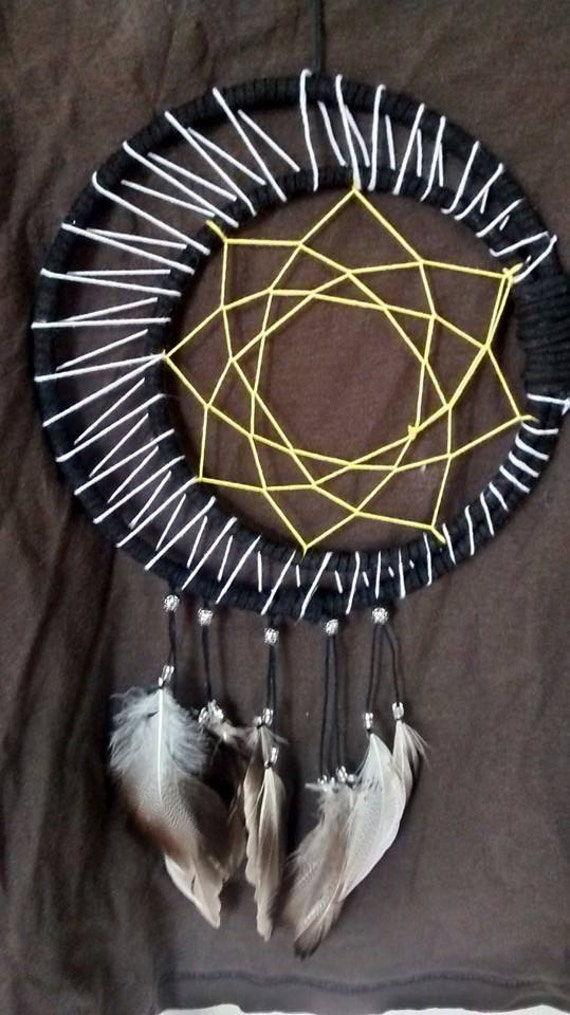 Items similar to Sun & Moon Dream Catcher on Etsy