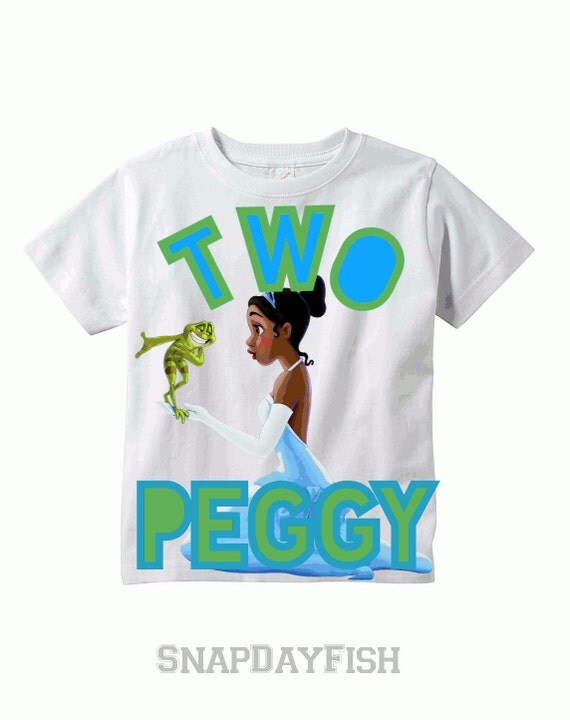 Princess and the Frog Shirt Personalized Toddler by ...