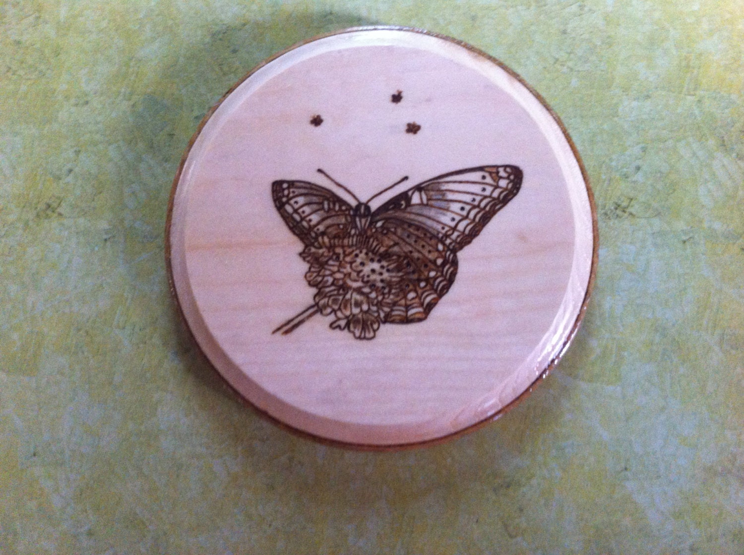 Butterfly Wood Burning