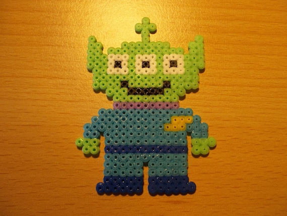 toy story alien perler beads