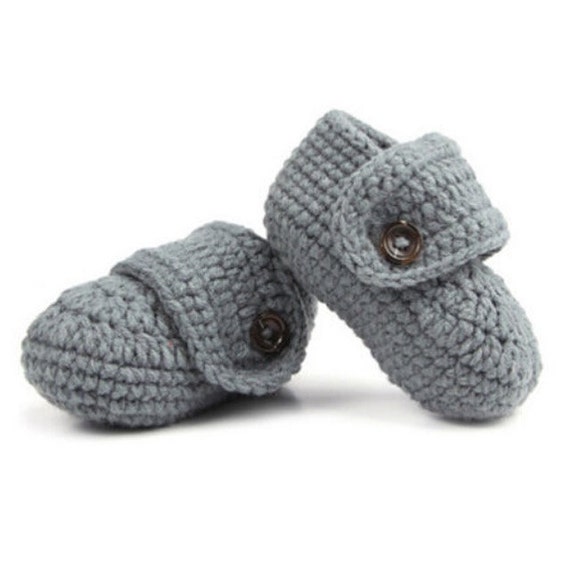 handmade baby booties