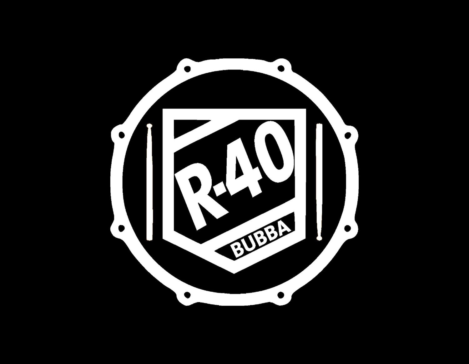 RUSH R40 Bass Drum Logo Vinyl Window Decal Pick your by DecalRush