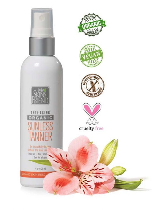 Best Organic Self Tanner Spray For Face & Body. Perfect for