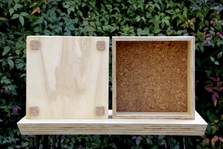 Plywood storage box modular furniture crate small by RosesandEde