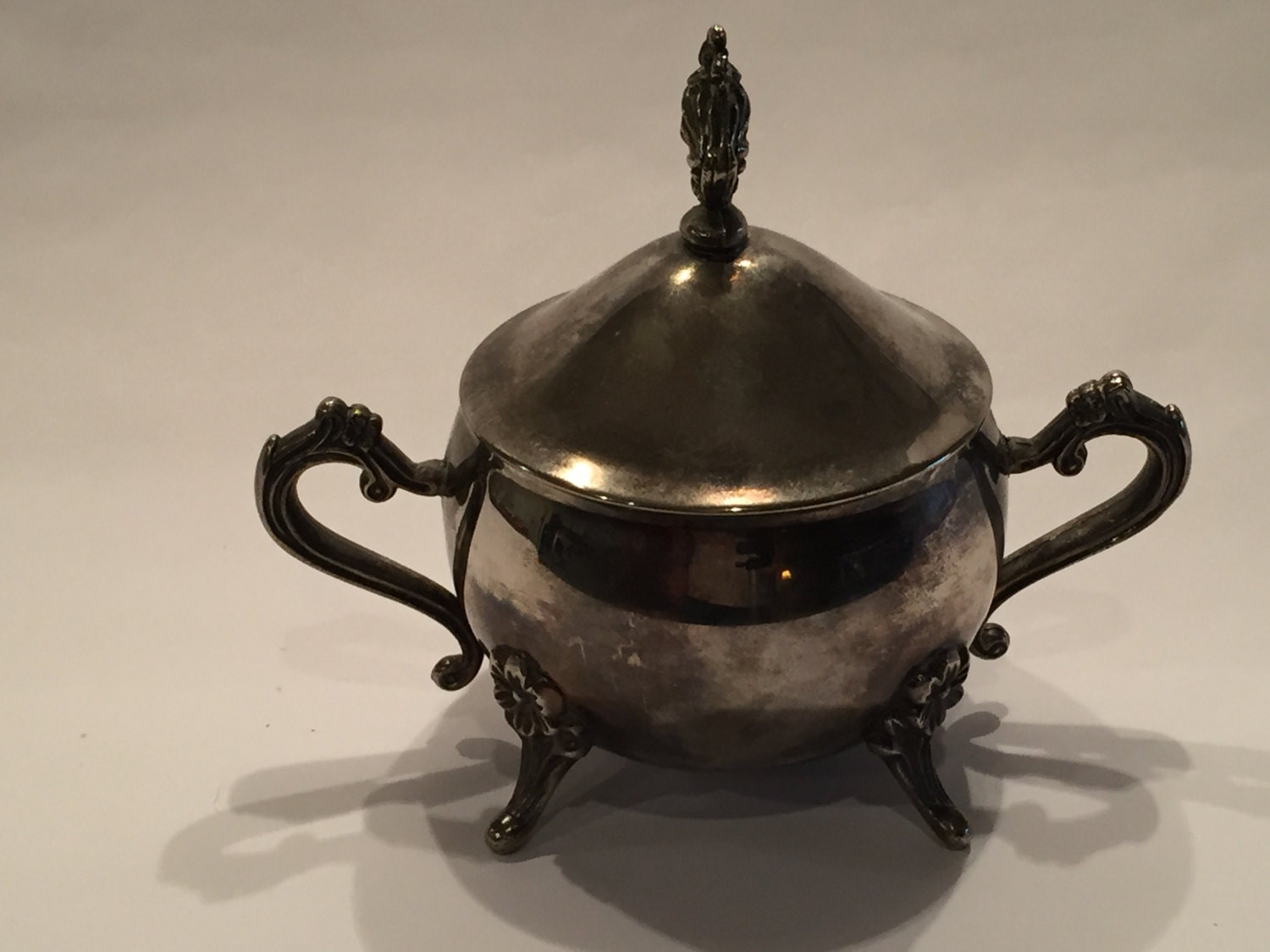 Vintage Silver Plated Sugar Bowl Circa 1960’s – Haute Juice