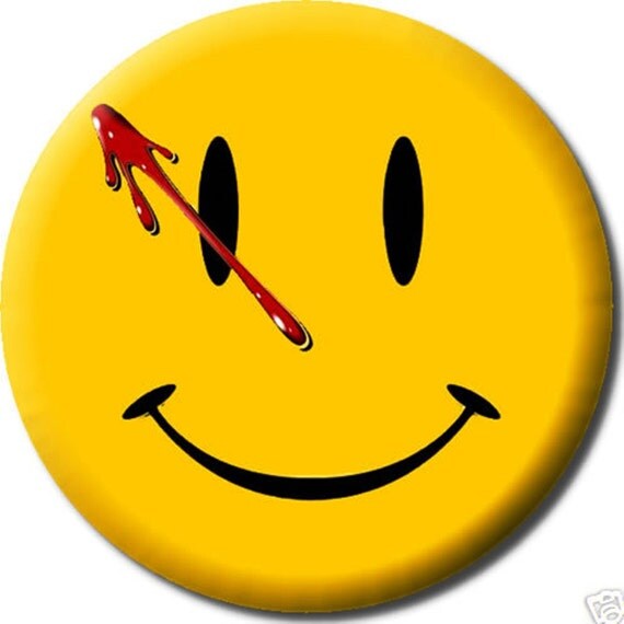 WATCHMEN SMILEY Button Badge Pinback Pin Magnet by GorillaForSale