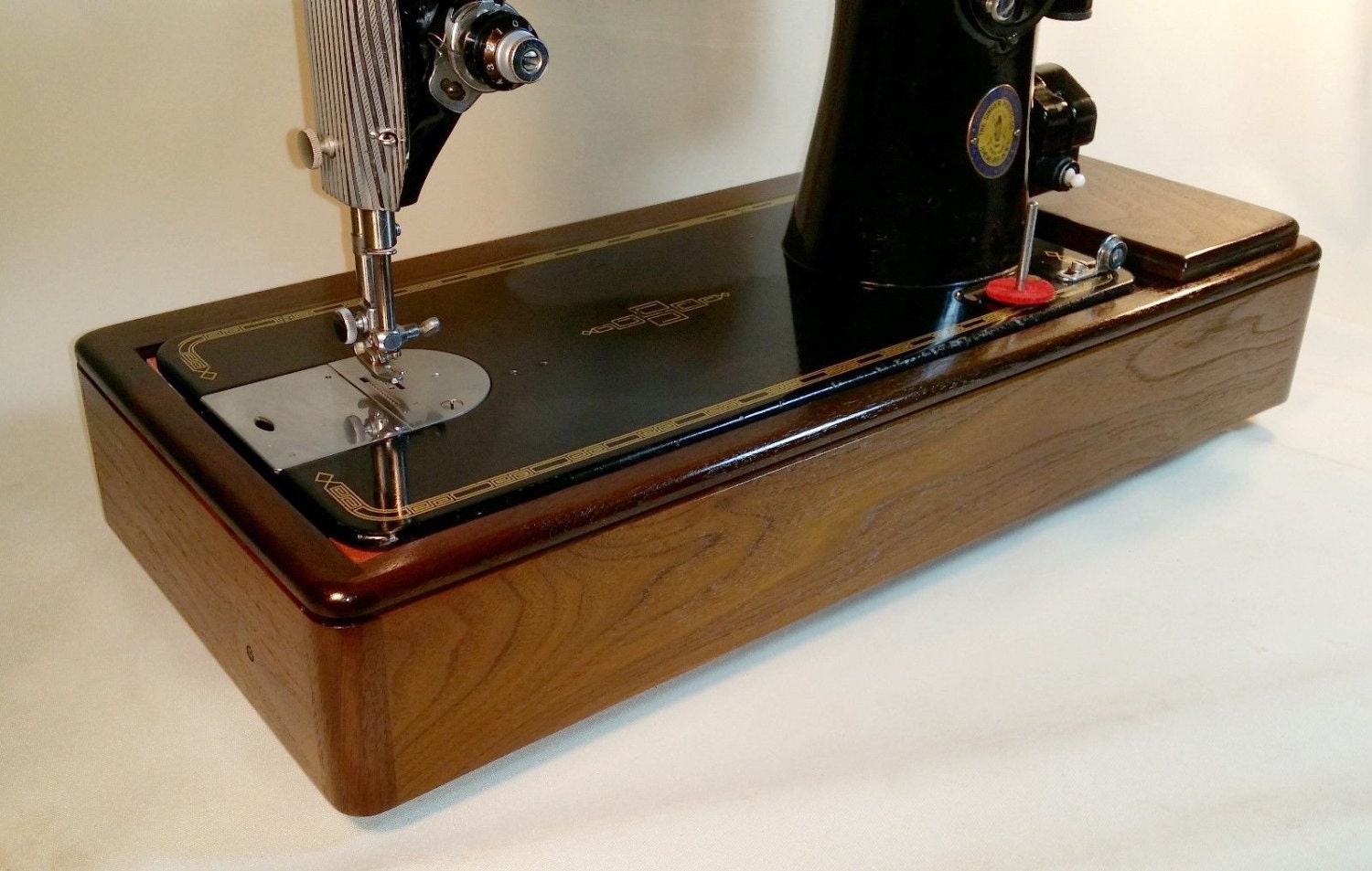 Custom Singer Sewing Machine Wood Base for Singer 1591 201