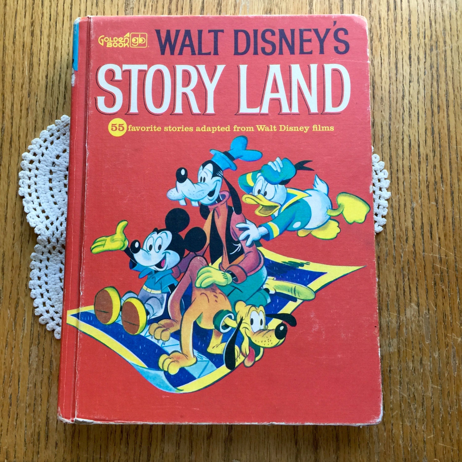 1962 Walt Disney's Story Land Golden Book 55 Stories