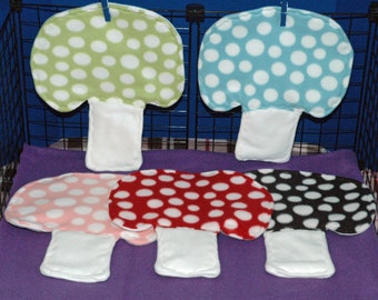 Guinea pig lounge pad, pad, cage pad, toadstool, hedgehog, small animal pad