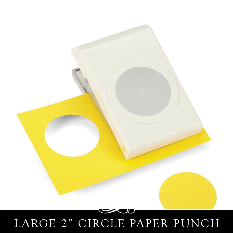 EK Success Large Circle Paper Punch. 2 in Diameter.