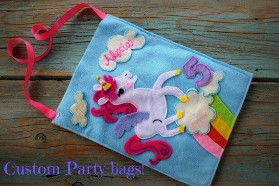 items similar to unicorn goodie bags on etsy