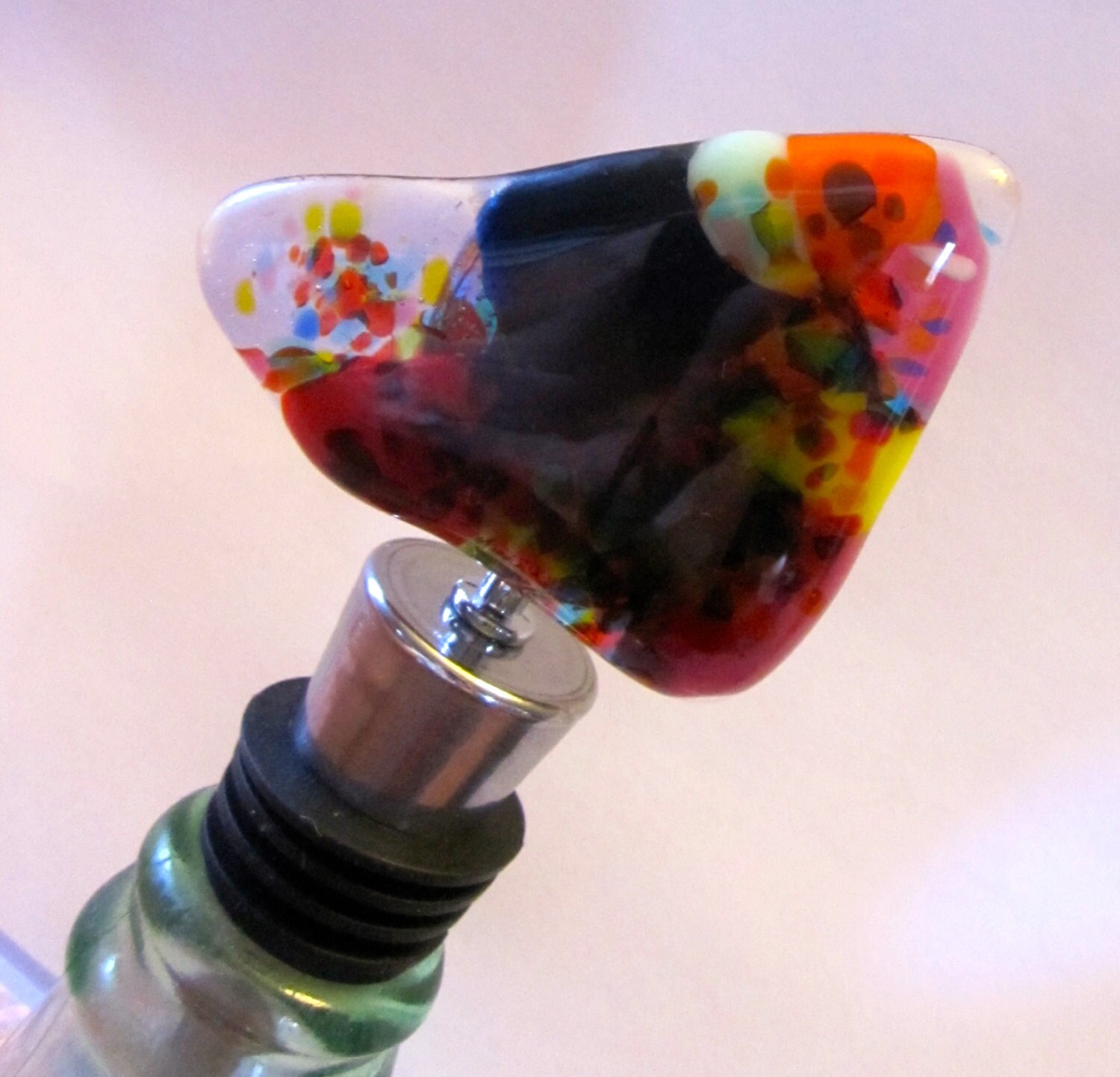 Glass Wine Bottle Stopper
