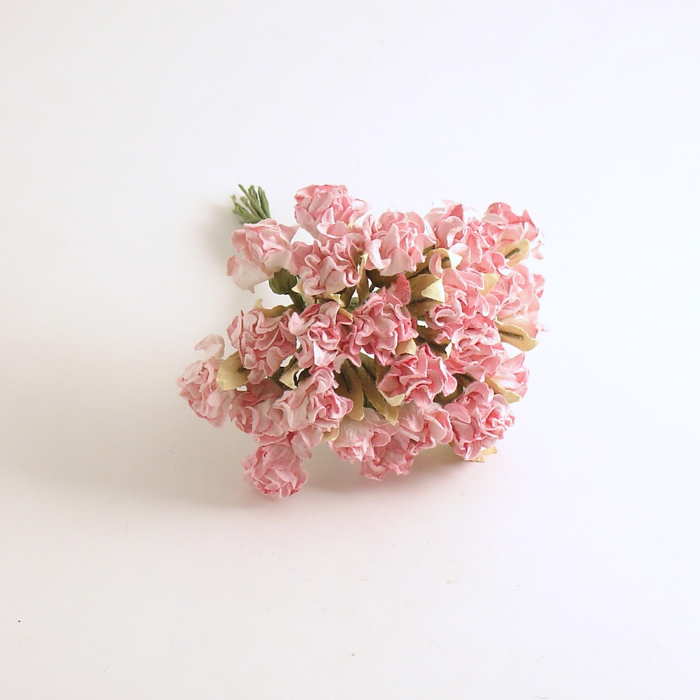 vintage flower picks pink stems wedding bouquet corsage vintage flower picks pink stems wedding bouquet corsage