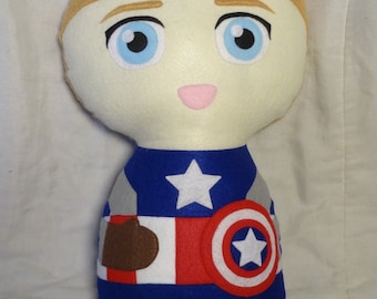 steve rogers plush