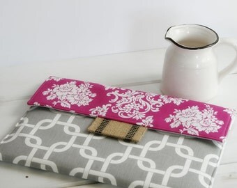 Macbook Envelope Case, Macbook Cover, Macbook Sleeve, Laptop Case, Laptop Sleeve, 15" Macbook Case in Chains
