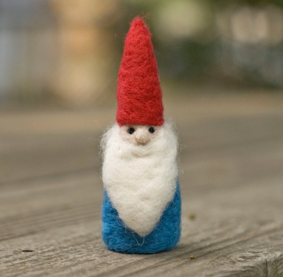 Needle Felted Gnome