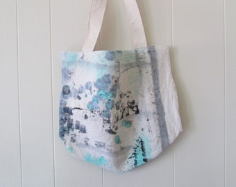 hand painted canvas tote bags