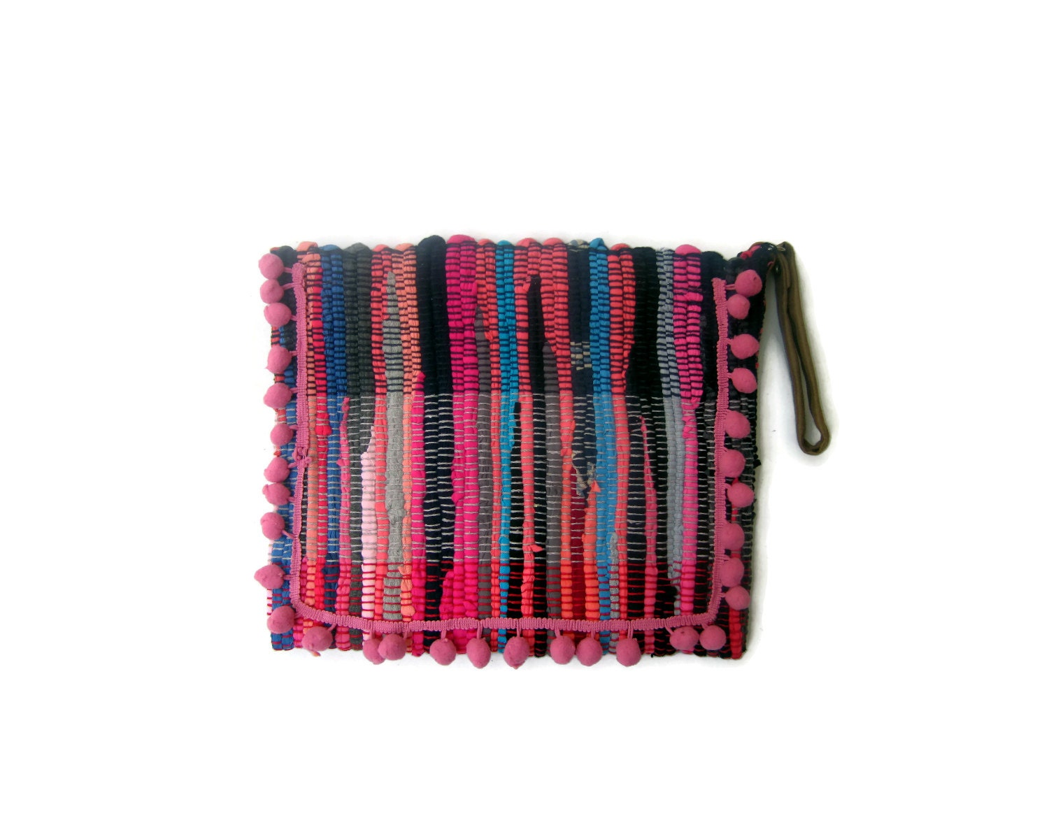 rug pom pom a buy Boho Chic Pom by Purse Boho Etsy Pom Bag maslinda Kilim on Mindy