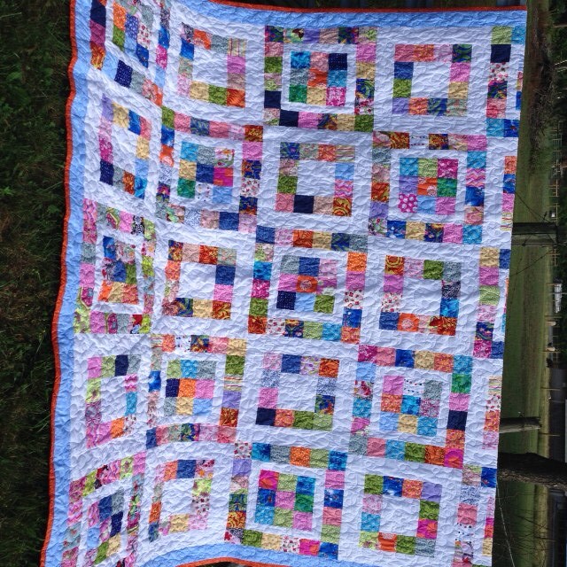 Nine Patch Quilt Queen Size NEW SALE PRICE