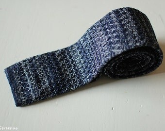 Items similar to Knit Tie, Mens Knit Tie, Knit Ties, Knitted Tie, Men ...