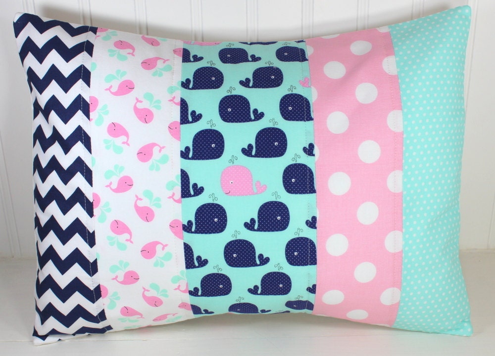 Nursery Pillow Cover Throw Pillow Cover Nautical Nursery