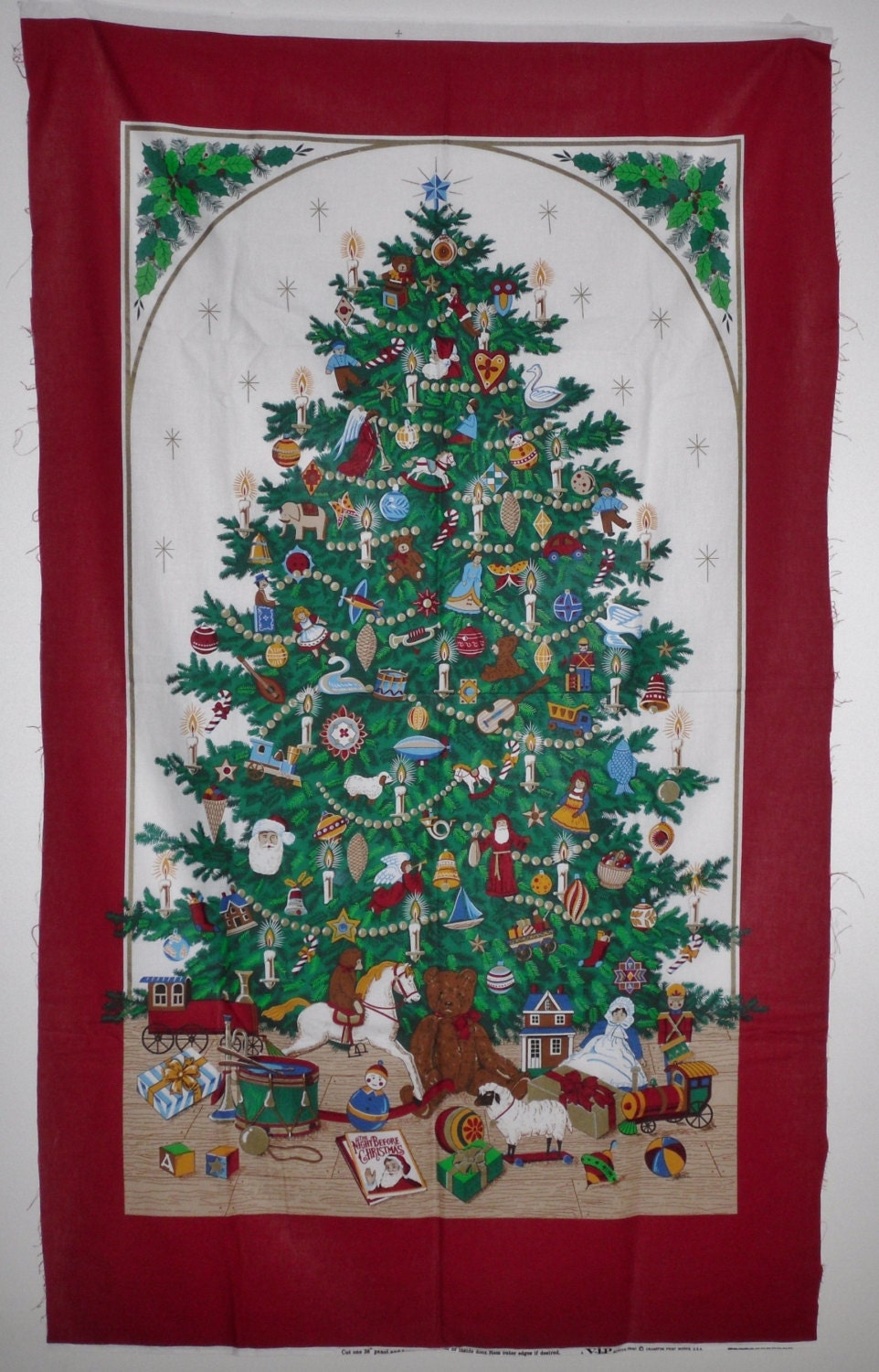 christmas tree door cover fabric panel quilting cotton from christmas tree door cover fabric panel quilting cotton from