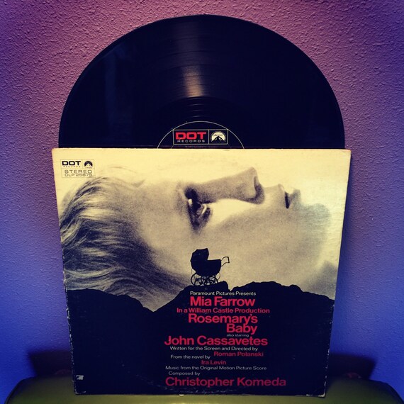 Rare Vinyl Record Rosemary's Baby Original Soundtrack LP
