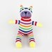 Christmas Gift New Year Gift Birthday Gift Handmade Sock Cheshire Cat Kitty Stuffed Animal Baby Toy