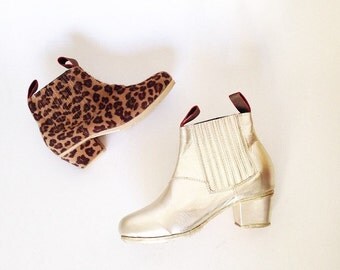 Wayne leather ankle boots (Handmade to Order)
