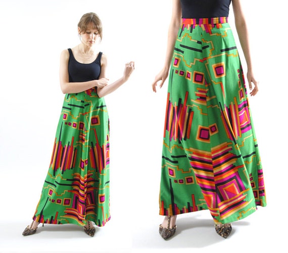 60s maxi skirt