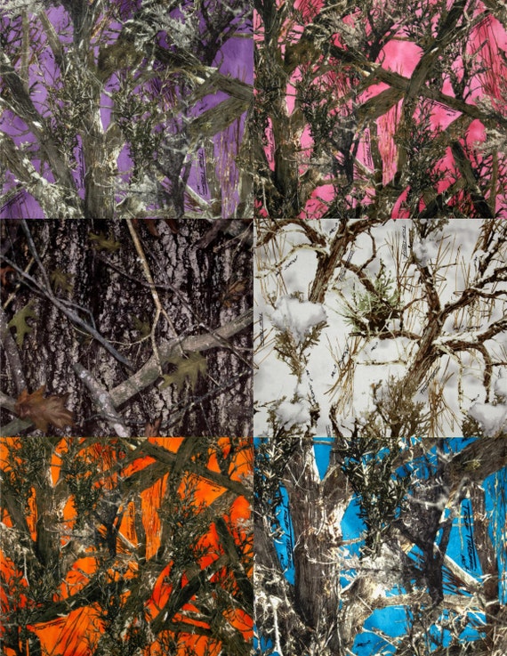 Custom Personalized Real Tree or True Timber Camoflauge 3