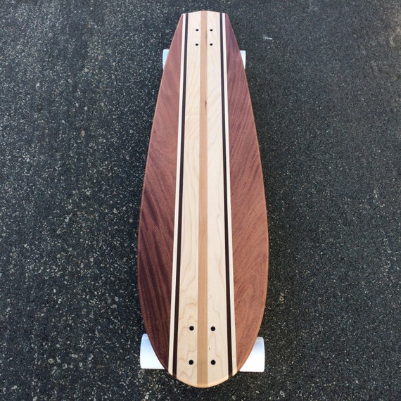 Longboard 44x11 Custom Made with Soild Wood Lido