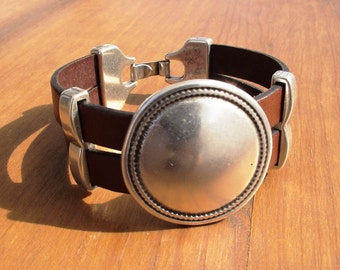 sterling silver bracelets, beaded Bracelets, womens bracelets, silver bracelet, beads bracelet, leather bracelet, jewelry accessories