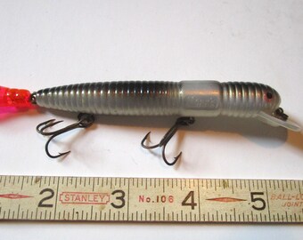 FS1: Mann's Hardworm - Old Vintage Fishing Lure- Shipping DISCOUNT!