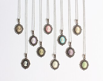 Mini Cameo Necklace