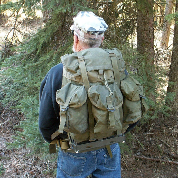 Backpack Military Alice Pack Army Surplus Rucksack Pack Frame