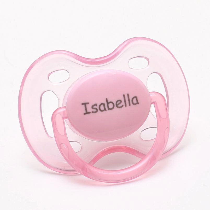 Personalized Pacifier Pacidoodle Pacifiers Baby Girl by Pacidoodle