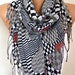 Gray Tones Cotton Scarf, Shawl, Fall Scarf, Cowl Oversized Wrap Gift Ideas For Her Women Fashion Accessories Mother Day Gift Women Scarves