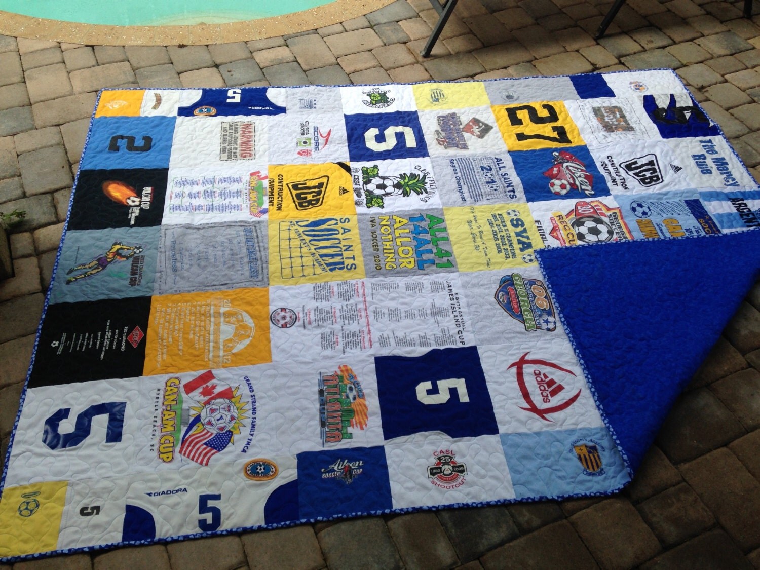 Sports Tshirt Quilt Custom Made Memory quilt DEPOSIT ONLY