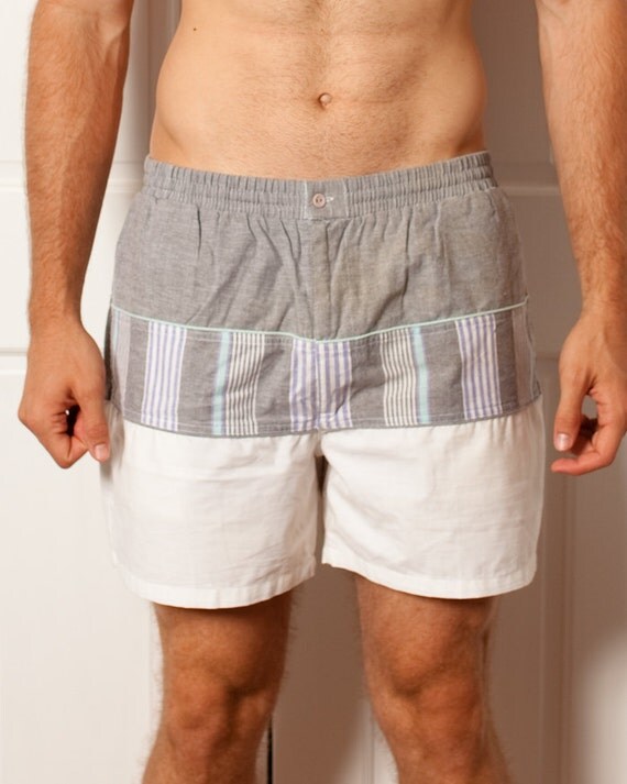 mens 80s swim trunks