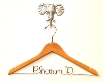 Pharmacist Gift, Pharm D Doctor Hanger, Medical School Graduation Gift, Future Dr Personalized Hanger